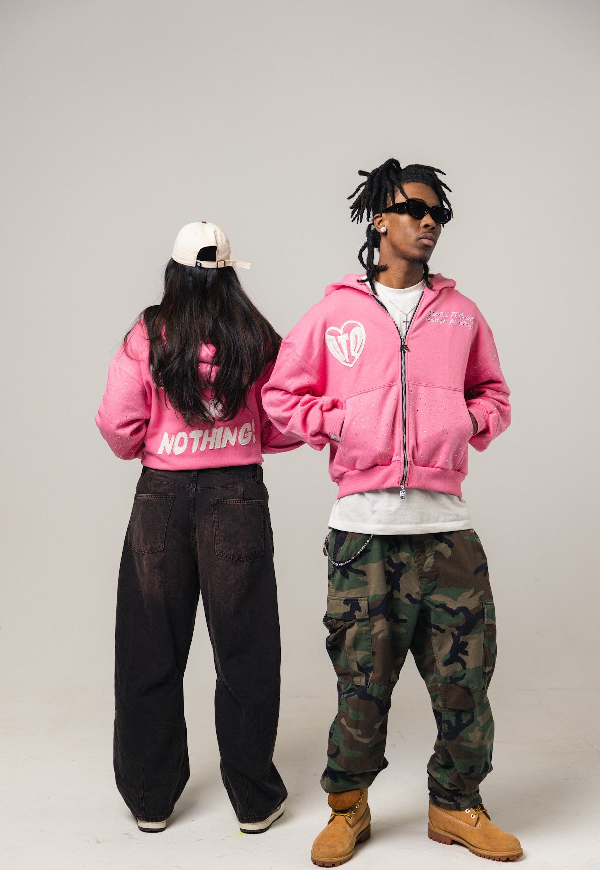 PINK "TYFN" ZIPUP