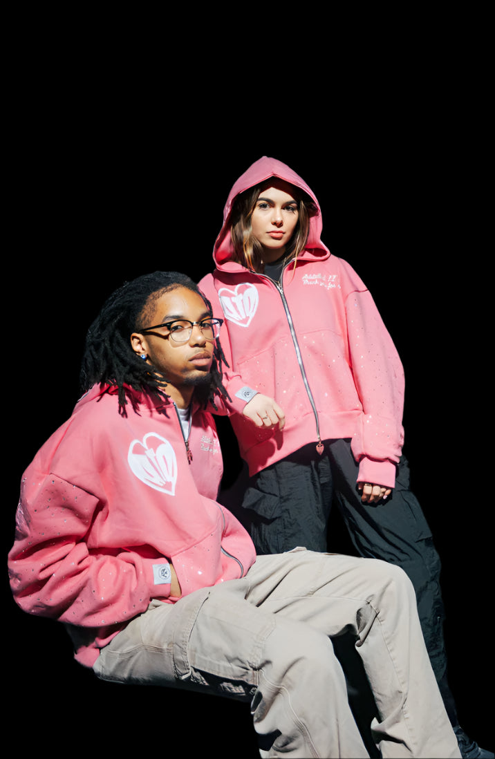 PINK "TYFN" ZIPUP
